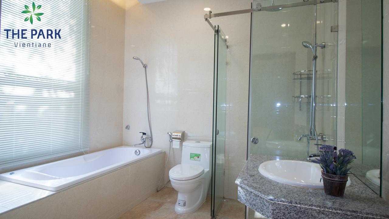 The Park Vientiane Apartment Ban Nongdouang Bagian luar foto