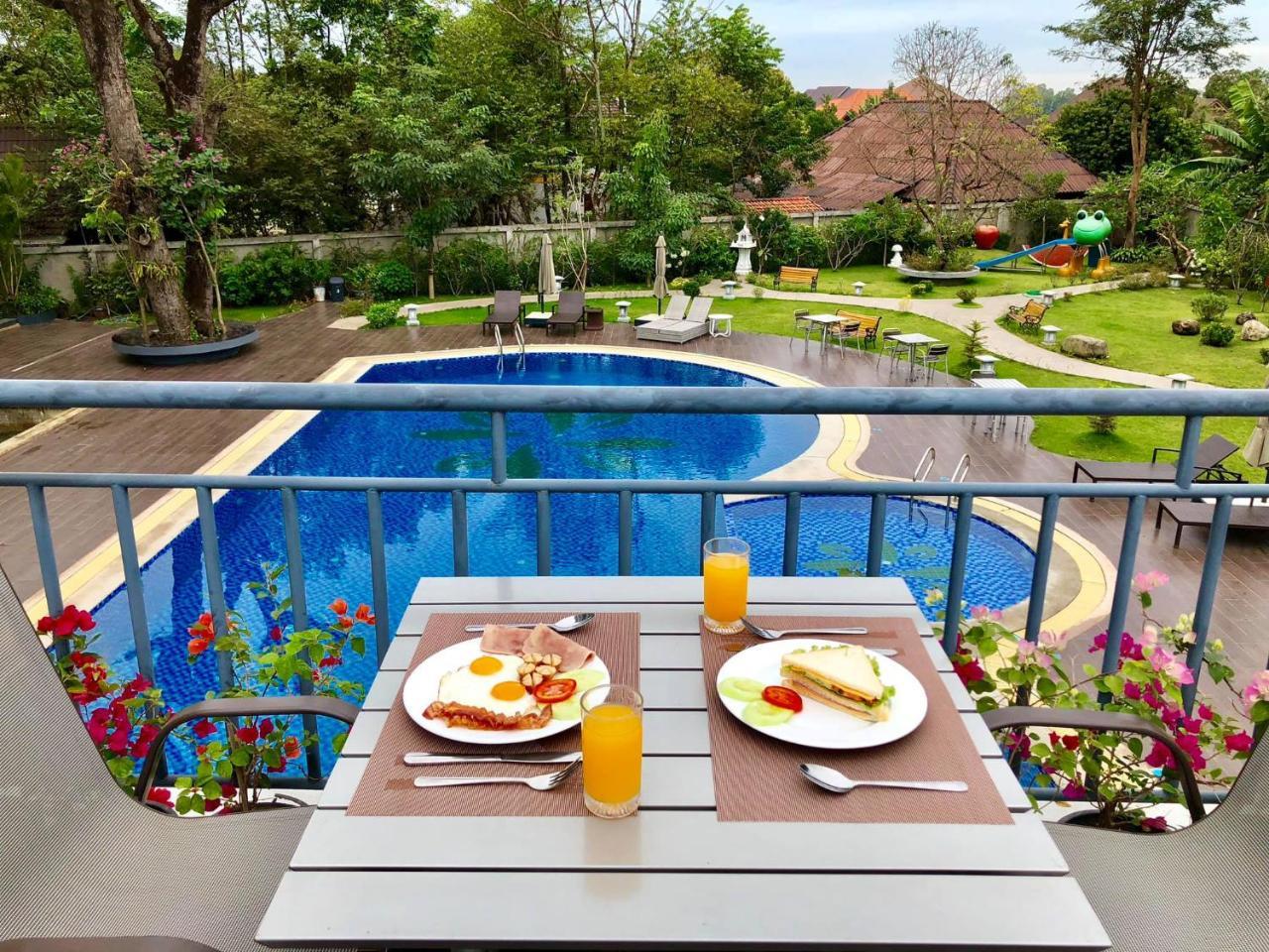 The Park Vientiane Apartment Ban Nongdouang Bagian luar foto
